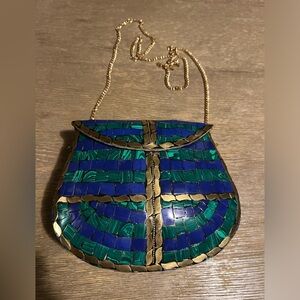 New Ramla Moroccan tile shoulder crossbody bag purse